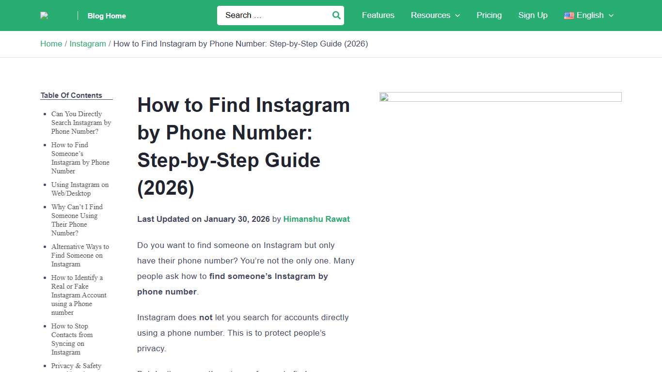 How to Find Instagram by Phone Number (2026) - Outfy